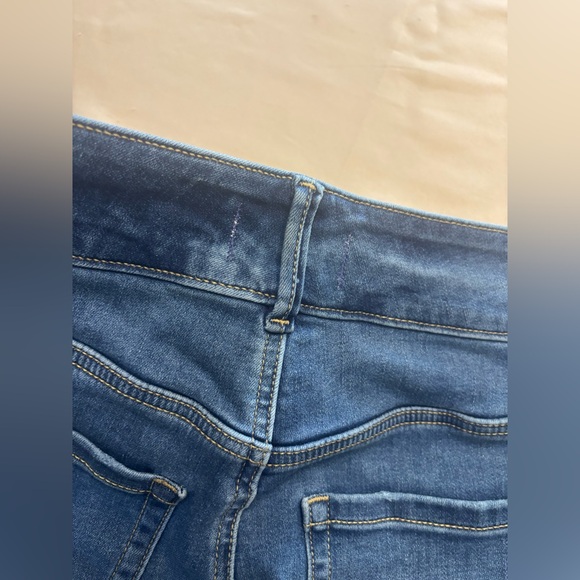 Lane Bryant Blue Dark Wash High Rise Tighter Tummy Flare Jeans Women's 18 READ - Picture 13 of 16